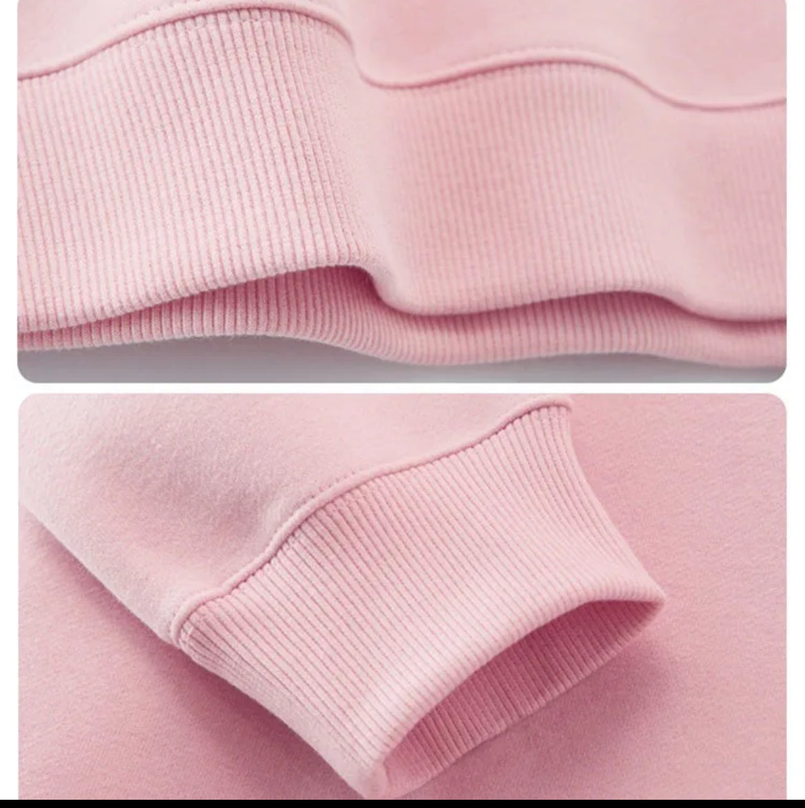 Pre-cut cuff ribbing fabric