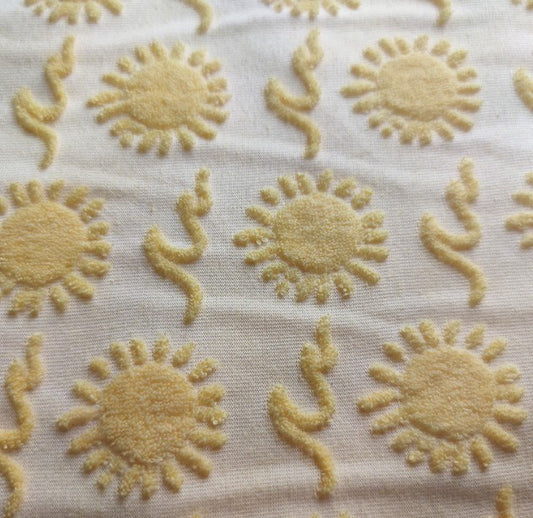 New sun- Jacquard cotton terry towel fabric