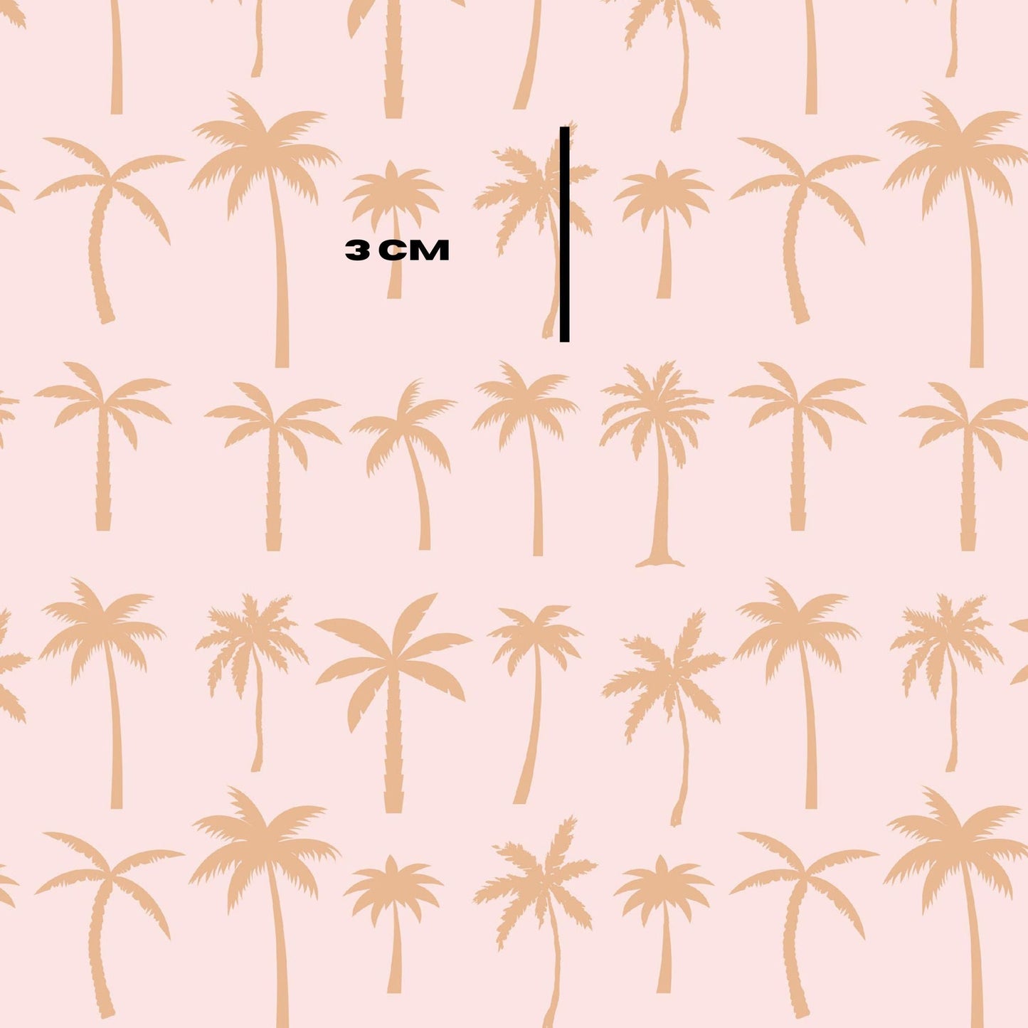 Mini palms dusty pink