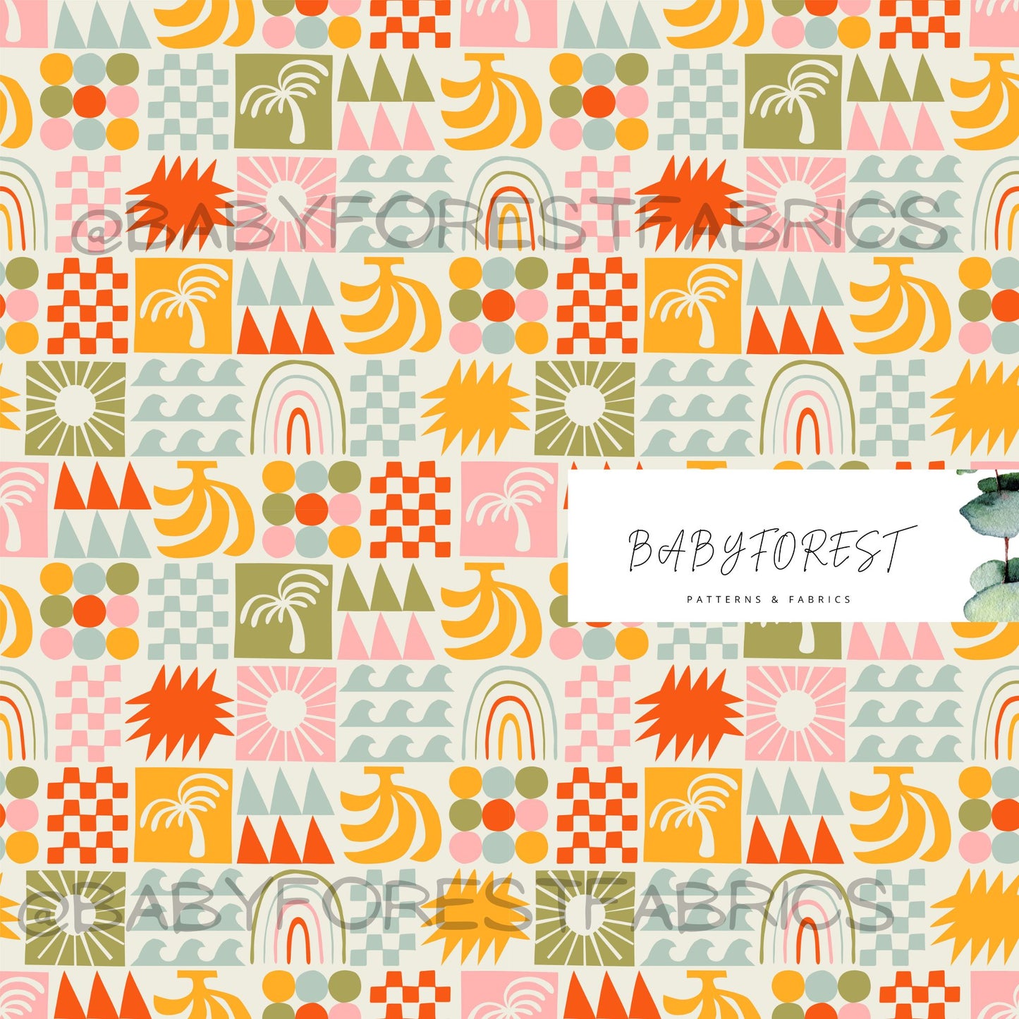 Tropical patchwork